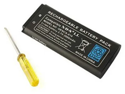 Produktbild von Batterie mit Schraubendreher passend für NDSi XL