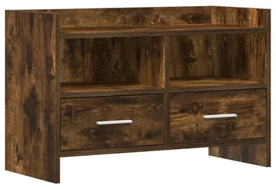 Productafbeelding van vidaXL TV-kast, 71,5 x 33 x 47 cm, gerookt eikenhout, houtvezel
