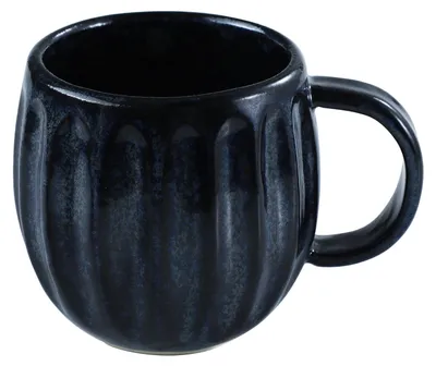 Keramik-Pour-Over-Kaffeeset, dunkelblau, 1 Tasse, 265 g