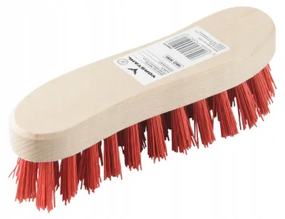 Produktbild von Vorstahl Handbürste Nylon Holzgriff 180mm Reinigungsbürste