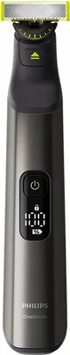 Obrázok produktu pre Philips QP6551/15 Zastrihávač fúzov OneBlade Pro 360 Face+Body vrátane 2x čepele + 1x zastrihávací nástavec + 1x nástavec na ochranu pokožky