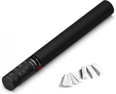 Produktbild von Magic FX Handbetriebene Konfettikanone 50cm - Weiß