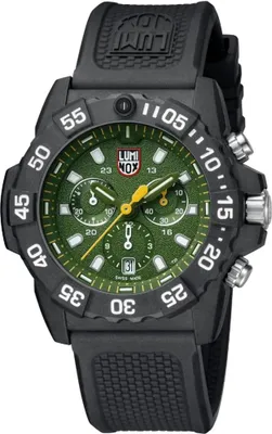 Produktbild von Luminox XS.3597 NAVY SEAL CHRONOGRAPH grün schwarz Kautschuk Herren Uhr NEU