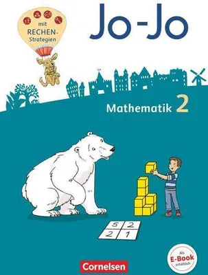 Produktbild von Jo-Jo Mathematik 2. Schuljahr - Allgemeine Ausgabe 2018 - Schülerbuch mit Kartonbeilagen und Lernspurenheft