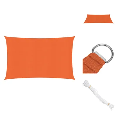 Immagine prodotto di vidaXL Tenda da sole 160 g/m² arancione 2x4 m HDPE - Ombrelloni e tende da sole