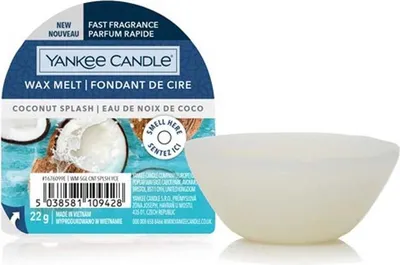 Produktbild von Yankee Candle Kokosnuss Spritzer Duftwachs, 22g