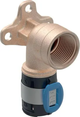 Produktbild von Geberit Anschlusswinkel FlowFit d= 20mmxRp 3/8x52mm, 90Grad