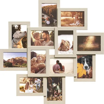 Image de 12 cadres photo pour photos au format 10 x 15 cm pourReproductioner les murs