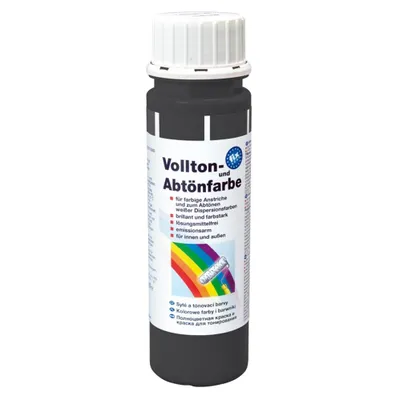 Produktbild von fix 2000 Vollton- und Abtönfarben - schwarz - 250ml