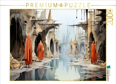 Produktbild von CALVENDO Puzzle Die Drei | 2000 Teile Lege-Größe 90x67cm Foto-Puzzle für glückliche Stunden
