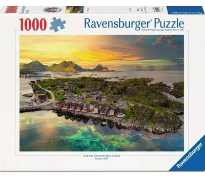 Produktbild von RAVENSBURGER Puzzle Lofoten, Norwegen 1000 dlks