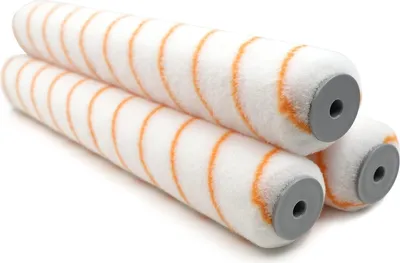 Produktbild von Farbrollerabdeckungen, 45,7 cm, große Farbrollerhülsen für Decke, Wand, Boden, Decks, Malerei, 3 Stück, Polyester