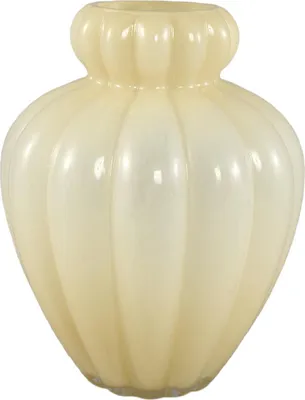 Produktbild von PTMD - Vase Syamer - Beige - 21x21x27cm