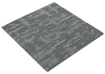 Obrázek produktu pro vidaXL Koberec v dlaždicích, šedá barva, 50 x 50 cm, 20 ks, PP a bitumen