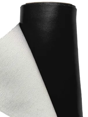 Kunstleder-Stoff wasserdicht 1 m x 140 cm schwarz