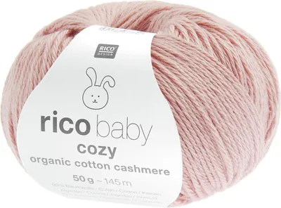 Produktbild von Rico Design Baby Cozy Organic Baumwolle Cashmere 10 Blush