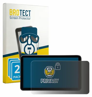 Produktbild von 2x BROTECT Sichtschutzfolie für Portkeys LS7P 7" Anti-Spy Privacy Sichtschutz Blickschutz Folie Blaulicht-Schutz