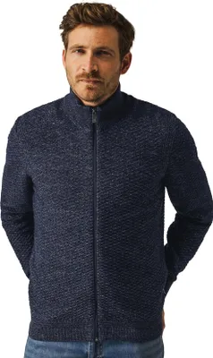 Produktbild von State of Art normale Passform gestrickte Weste dunkelblau