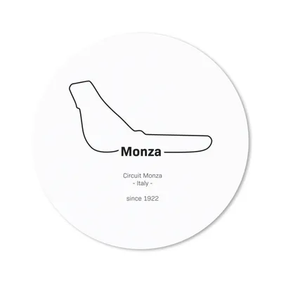 Produktbild von MuchoWow® Mauspad Mousepad Monza - Formel 1 - Rennstrecke 20x20 cm - Mousepads - Maus Mat - Pad - Mausunterlage - Schreibtischmatte