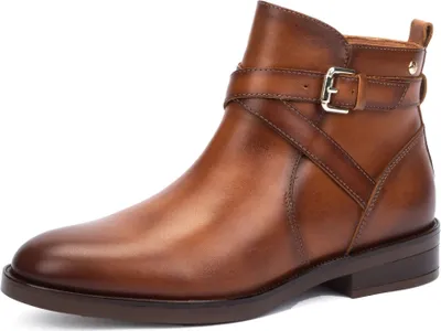 Produktbild von Pikolinos Damen Stiefelette Leder Riemen mit Schnalle Puertollano W3C-8869, Größe:38 EU, Farbe:Braun