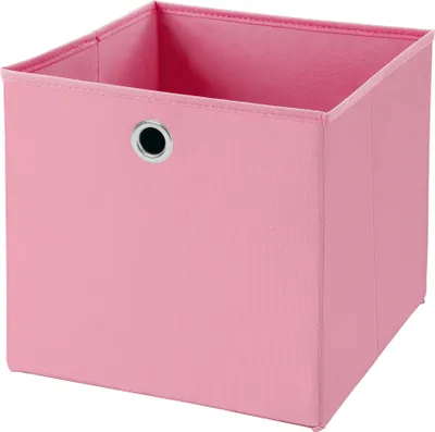 Produktbild von 1 Stück Rosa Faltbox 28 x 28 x 28 cm  Aufbewahrungsbox faltbar