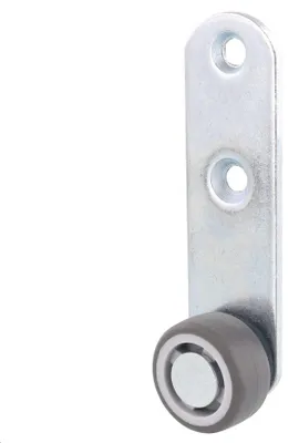 Produktbild von WAGNER Design Möbelrolle / Kopfteilrolle - Durchmesser Ø 30 mm, soft. Stahl verzinkt, grau, Tragkraft 40 kg - 01175201
