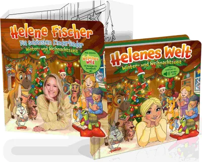 Produktbild von Die schönsten Kinderlieder - Winter- und Weihnachtszeit (Soundbook 2CD)