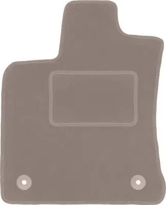 Immagine prodotto di Tappetino conducente in velluto beige compatibile con Nissan Qashqai J10 I (2006-2013, crossover) – con fissaggi – su misura