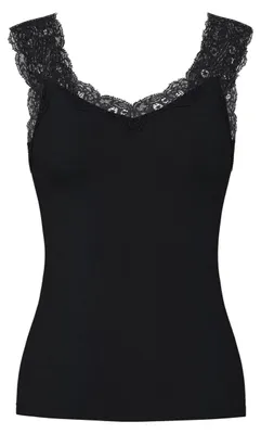 Immagine prodotto di Canotta da donna PCBARBERA Tight Fit 17106017 Nero, S