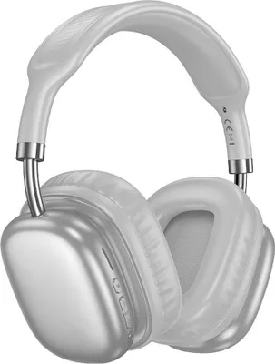 Obrázok produktu pre Drôtové slúchadlá HOCO bluetooth W52 strieborné