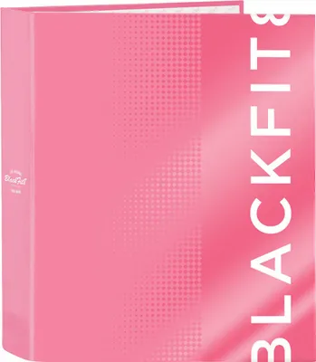 Obrázek produktu pro Kroužková vazba BlackFit8 Glow up Pink A4 (27 x 33 x 6 cm)
