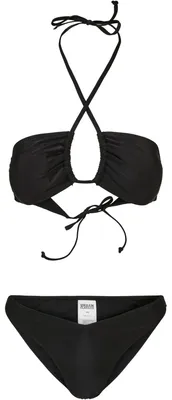 Produktbild von Urban Classics - "Hot V" Bikini für Damen TN1039 (XS) (Schwarz)