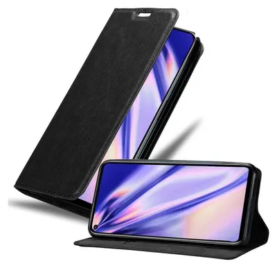 Obrázok produktu pre Cadorabo puzdro pre Honor 20 / 20S / Huawei NOVA 5T ochranné puzdro v čiernej farbe puzdro na mobilný telefón kryt magnetické zatváranie