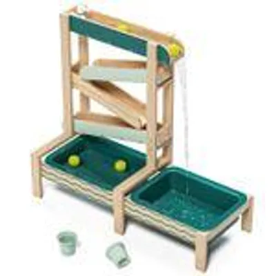 Obrázek produktu pro Topbright Outdoor Wasserbahn (ab 36 Monaten, Holzbahn,Wasserspiel,Lernspielzeug)