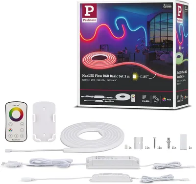 Immagine prodotto di Funzione MaxLED Flow Basisset 3m RGB Funk Control 2.4GHz 27W 230/24V 36VA w