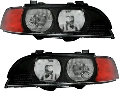 Produktbild von TYC Scheinwerfer Set für 5er BMW E39 -8/2000 Halogen / in Gelb / LWR