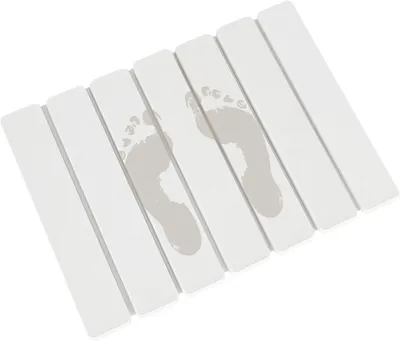 Imagen del producto de Alfombrilla de baño de tierra de diatomeas, 40 x 30 cm, plegable, para baño
