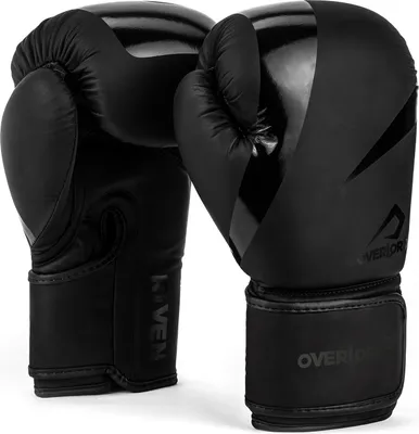 Image de Gants de boxe Overlord Riven Noir 12 oz.