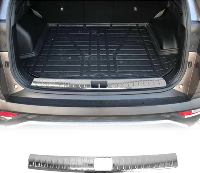 Obrázok produktu pre Ochrana vnútorného nárazníka pre Hyundai Tucson 2015-2020 nerezová oceľ chróm
