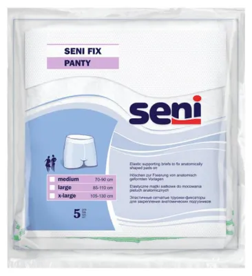 Zdjęcie produktu dla Seni Fix Panty Large - 1 opakowanie 5 sztuk majtek