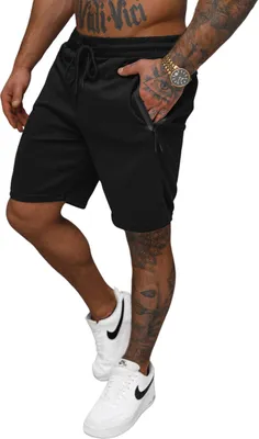 Produktbild von Herren Sportshorts Schwarz OZONEE JS/17K533/3 M