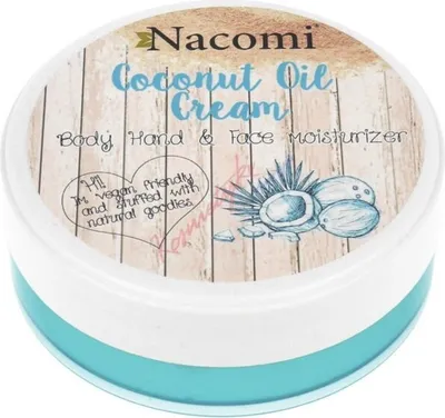 Image de Nacomi crème de coco 100 ml hydrate et nourrit la peau