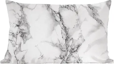 Produktbild von MuchoWow® Zierkissen Sofakissen Wohnzimmer Dekokissen 50x30 cm Marmor - Muster - Linie - Wohnzimmerdekoration - Polster mit Photo