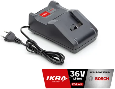 Image de IKRA BOSCH Chargeur 36 volts (AL 36V-20) avec affichage LED