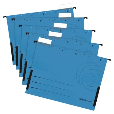 Image de herlitz Pochette UniReg easyorga, DIN A4, bleu