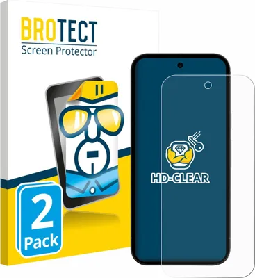 Produktbild von 2x Für Google Pixel 10a Schutzfolie BROTECT Displayschutz Display Schutz Folie Klar Transparent