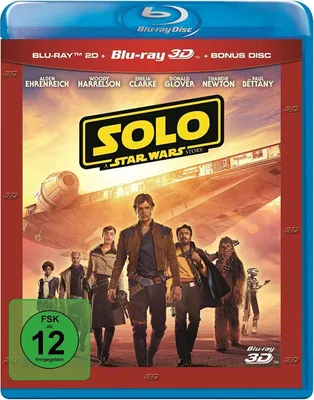Produktbild von Solo: A Star Wars Story (BR) 3D2D Min: 135DD5.1WS 2Disc  **ersetzt LE, Ablöseprodukt