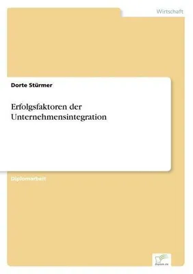 Immagine prodotto di Erfolgsfaktoren der Unternehmensintegration