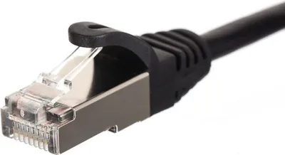 Image de Câble patch RJ45, cat. 6 FTP F/UTP, 2 m, Netrack, noir