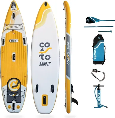 Produktbild von Aufblasbares Sup All-Round Argo 11' - 335x84x15cm Dropstitch Double Layer Fusion - Pack Paddel Leash Pumpe Transporttasche - Collection 2021